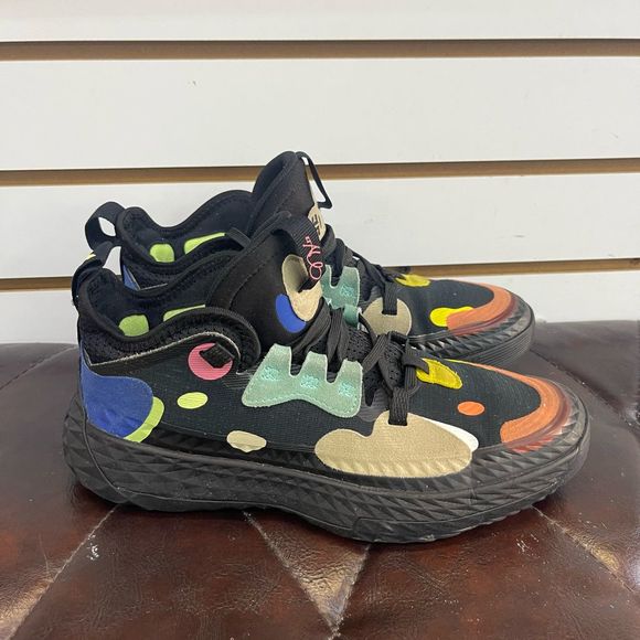 adidas | Shoes | Adidas Harden Vol 5j Basketball Shoes Blackmulticolor  Fx8666 Size 5 | Poshmark